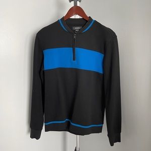 Alfani Men’s Colorblocked Quarter-Zip